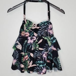 Island Escape Removable Strap Tankini Top